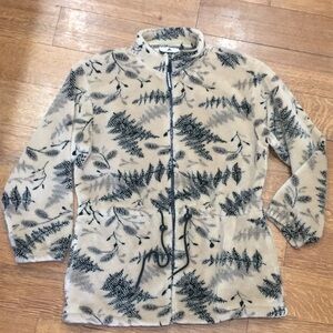 Vintage Black Mountain Fleece Jacket size Large